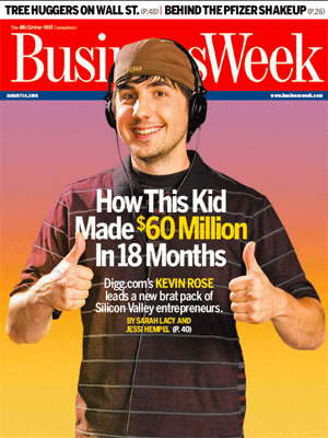 kevin rose businessweek cover